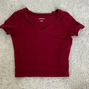 Maroon Top
